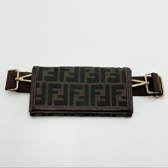 Fendi Handbags - Fendi 1990s Zucca Monogram Belt Bag